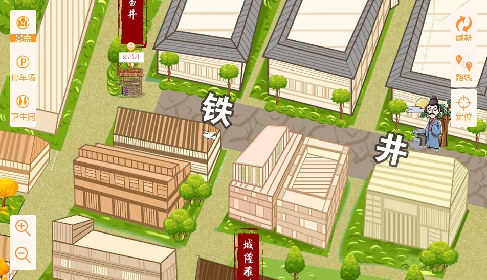 围场智慧景区：手绘地图与语音导览的完美融合