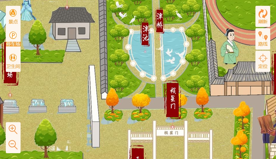 围场手绘地图景区语音讲解导览系统：智慧景区建设的基石